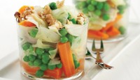 Yağ Yakıcı Cevizli Sebze Salatası